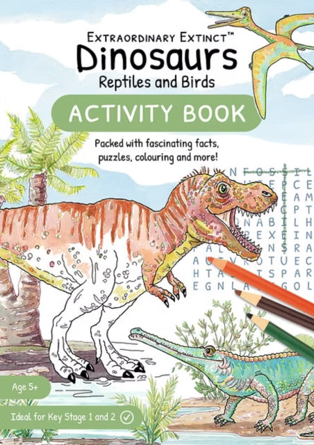 Dinosaurs Reptiles and Birds: Activity Book