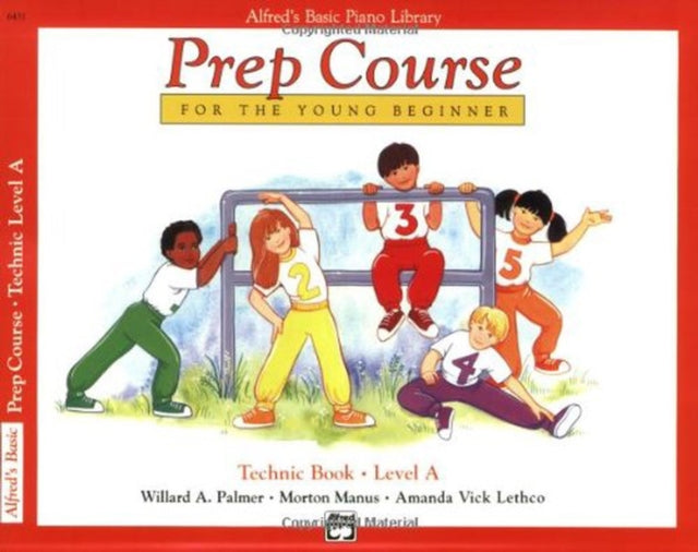 Alfred's Basic Piano Library Prep Course Technic A