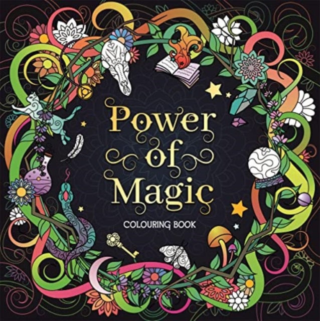 Power of Magic Colouring Book