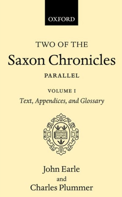 TWO SAXON CHRONICLES VOL 1 C