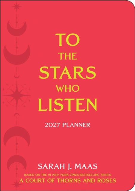 Court of Thorns and Roses 2027 Monthly/Weekly Planner Calendar