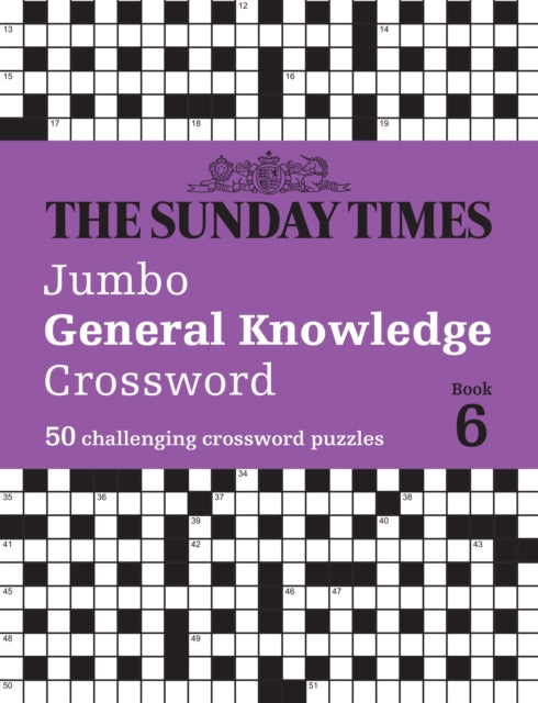 Sunday Times Jumbo General Knowledge Crossword Book 6