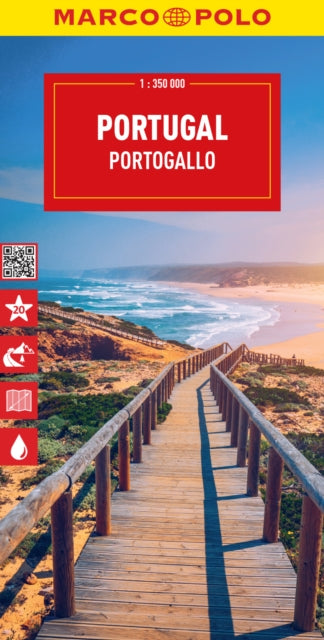 Portugalska, avtokarta, 1:350.000