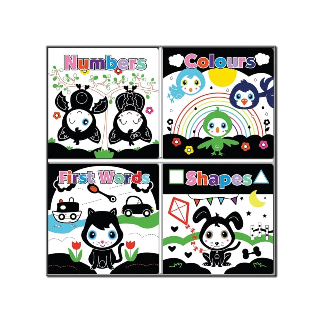 BLACK & WHITE BABY BOOKS SLIP CASE