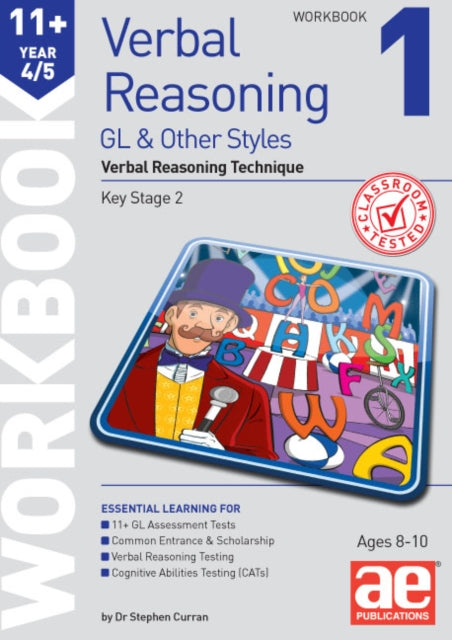 11+ Verbal Reasoning Year 4/5 GL & Other Styles Workbook 1