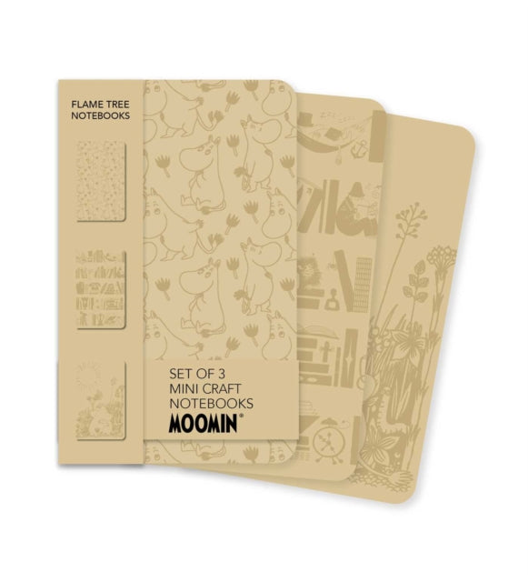 Moomin Set of 3 Mini Craft Notebooks