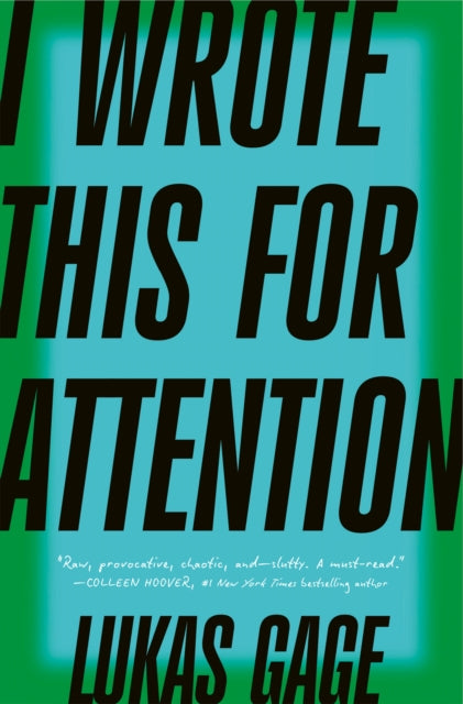 I Wrote This For Attention