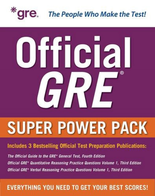 Official GRE Super Power Pack, Third Edition