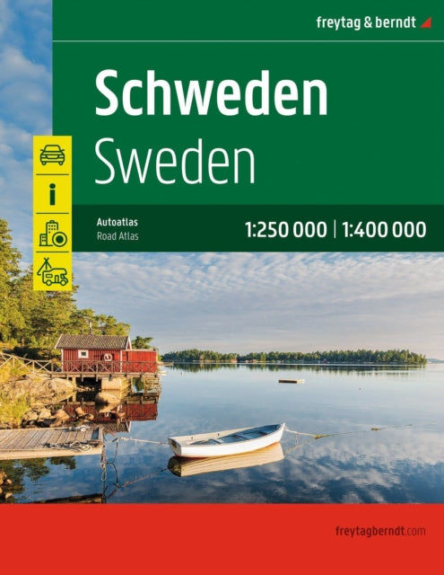 Sweden, Road Atlas
