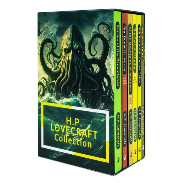 H. P Lovecraft 6 Books Collection