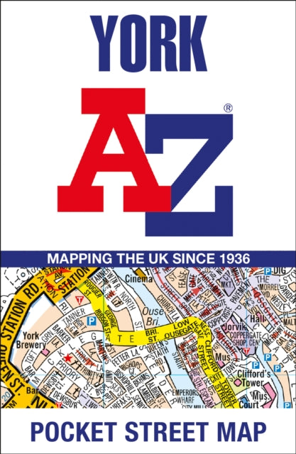 York A-Z Pocket Street Map