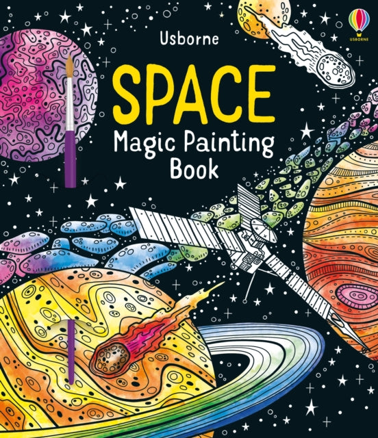 Space Magic Painting Book