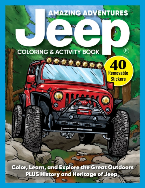 Amazing Adventures Jeep® Coloring & Activity Book