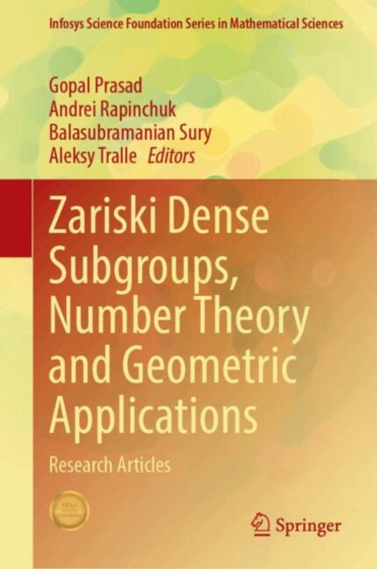 Zariski Dense Subgroups, Number Theory and Geometric Applications