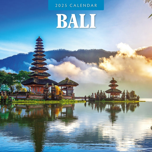 Bali 2025 Square Wall Calendar