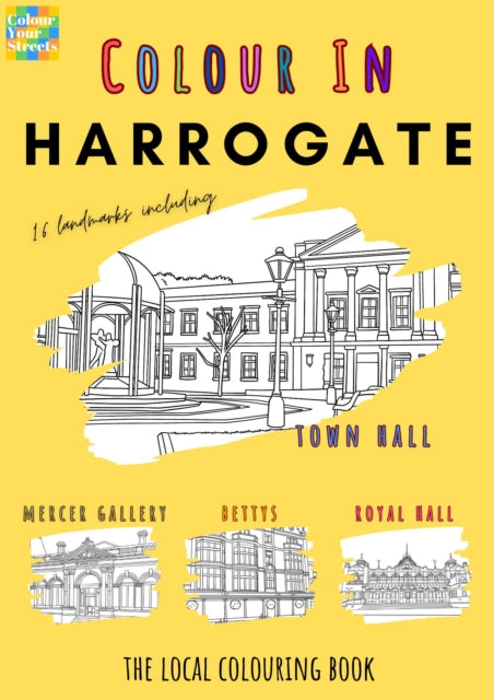 Harrogate Colouring Book (A4)