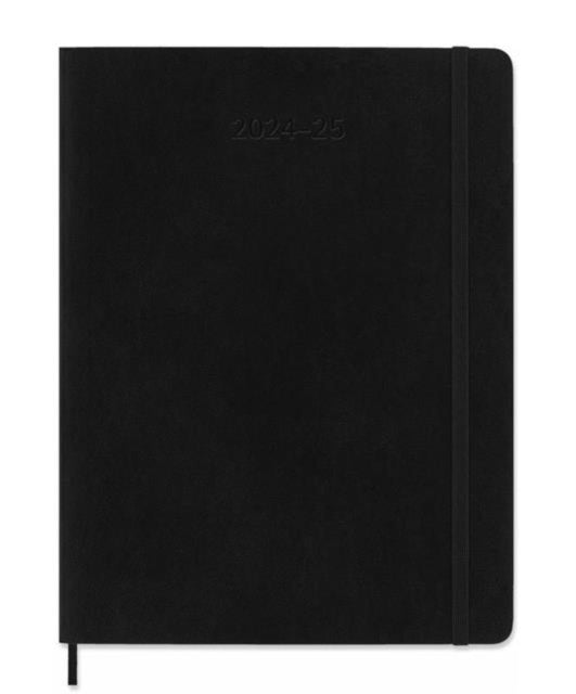 Moleskine 2025 18-Month Weekly XL Softcover Notebook: Black