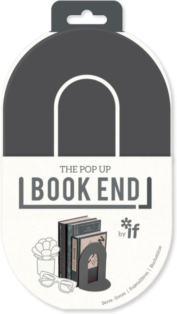 The Pop Up Book End - Charcoal
