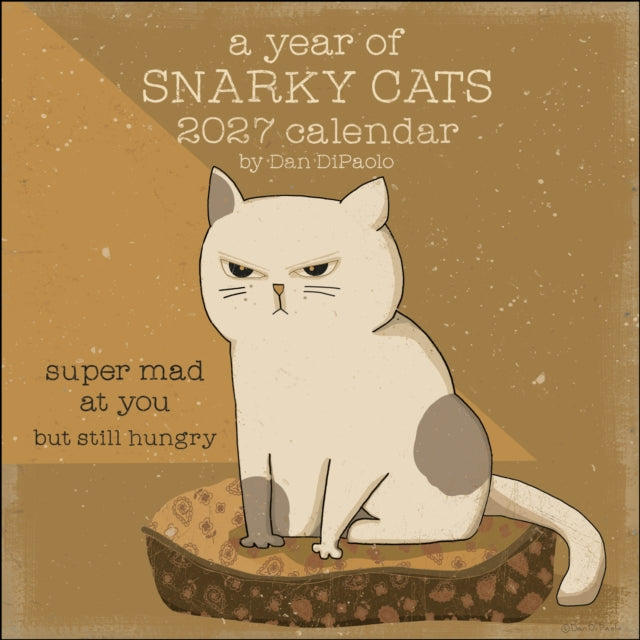 Year of Snarky Cats 2027 Wall Calendar