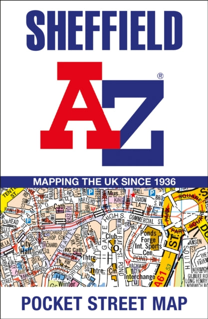 Sheffield A-Z Pocket Street Map