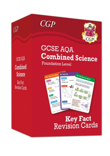 New GCSE Combined Science AQA Foundation Key Fact Revision Cards - Summary cards for quick revision