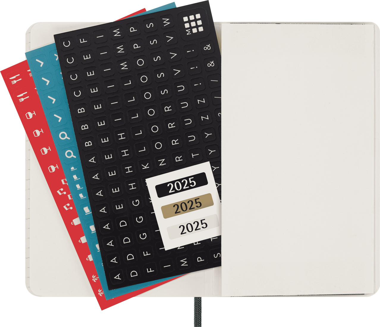 Planer Moleskine 2025, 12-mesečni, pocket, dnevni, mehke platnice, temno zelen