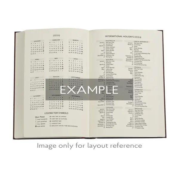 Planer Paperblanks "Kara-ori Pink" 2026, 12-mesečni, maxi, horizontalen