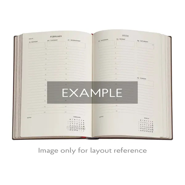 Planer Paperblanks "Poetry in Bloom" 2026, 12-mesečni, midi, vertikalen