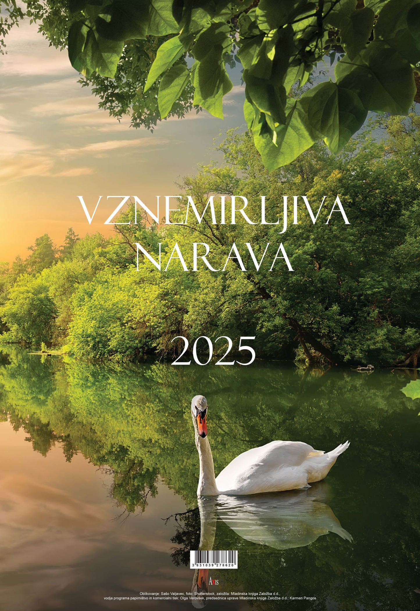 Koledar Vznemirljiva narava 2025