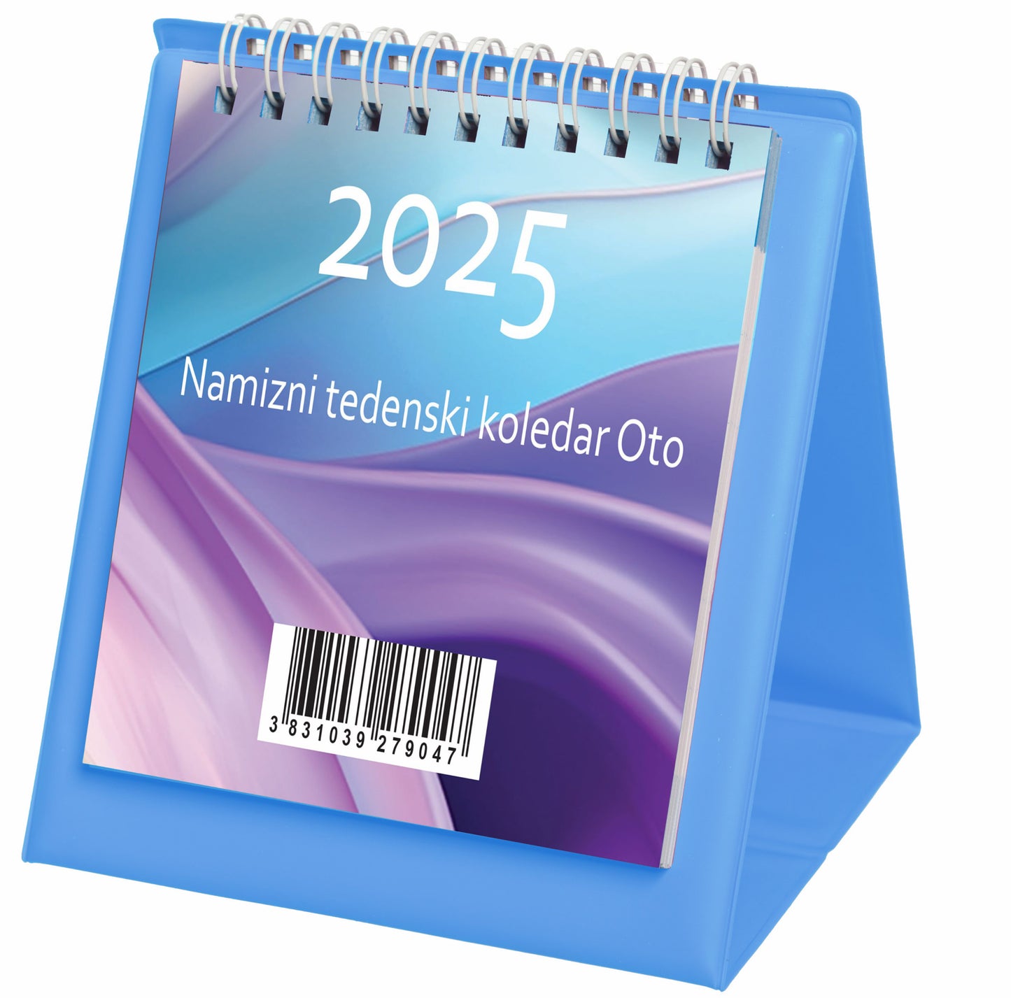 Namizni koledar 2025, svetlo modra, Oto