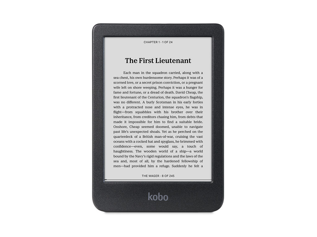 E-bralnik KOBO Clara BW, črn 16GB