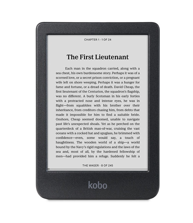 E-bralnik KOBO Clara BW, črn 16GB