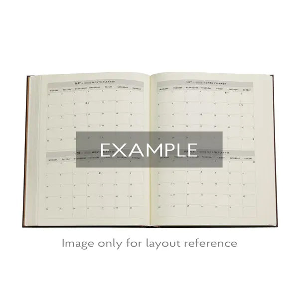 Planer Paperblanks "Pear Garden" 2026, 12-mesečni, ultra, vertikalen