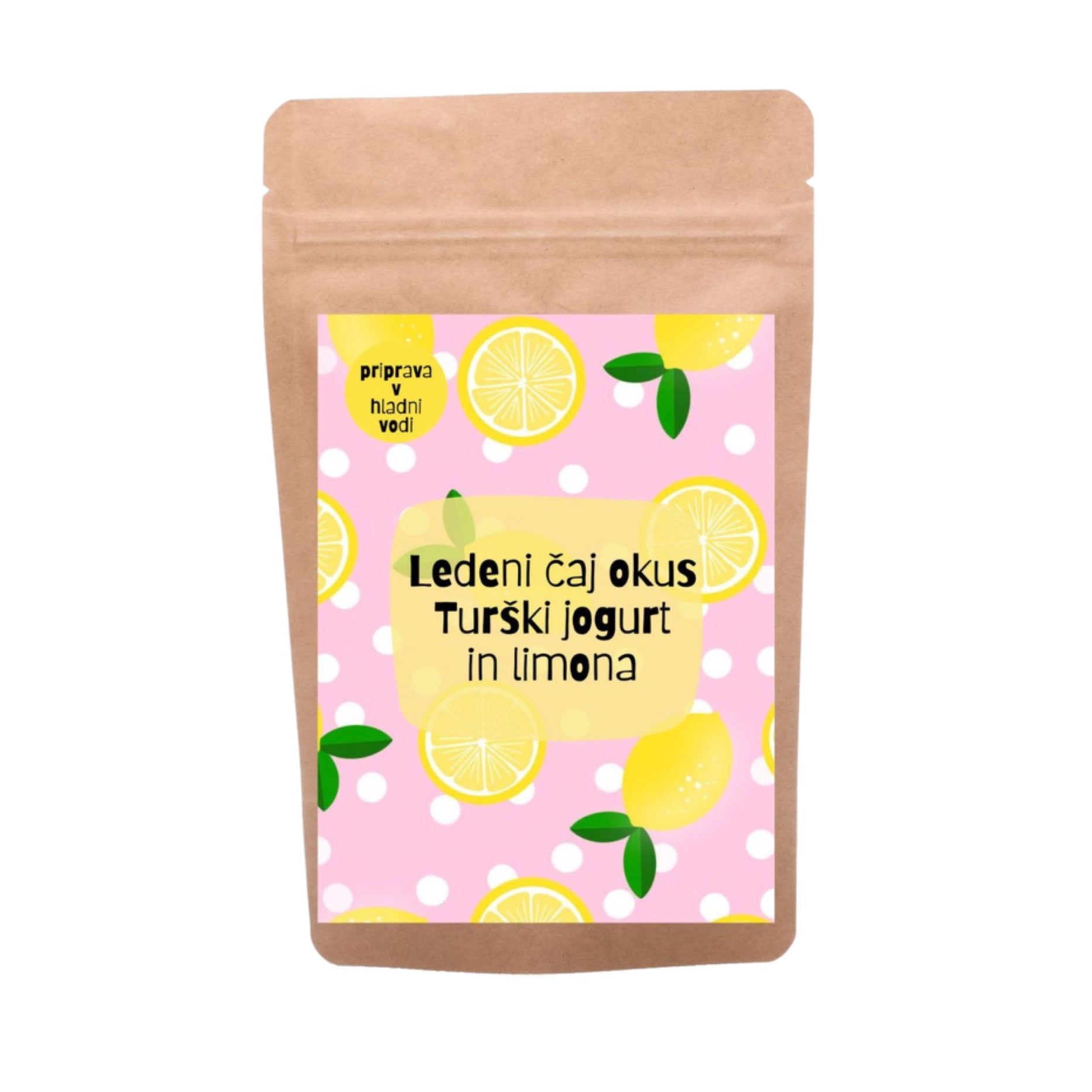 Ledeni čaj; Turški jogurt in limona (50g)