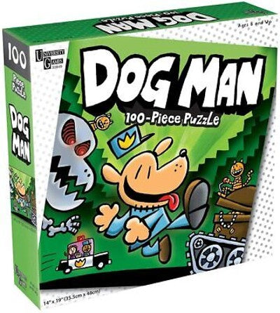 Puzzle Pasji mož UNIEASHED, 100 delni (Dog Man)