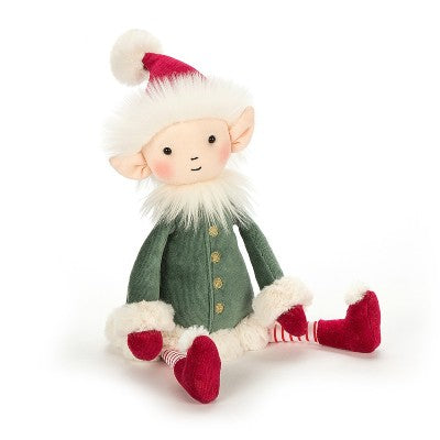 Plišasta igrača Božični škrat - JELLYCAT, 34 cm