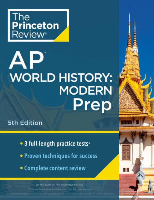 Princeton Review AP World History: Modern Prep, 2024