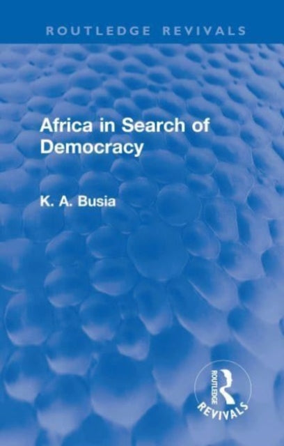 Africa in Search of Democracy