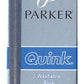 Bombice Parker, modre, 5/1