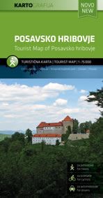 Posavsko hribovje - Turistična karta 1:75.000