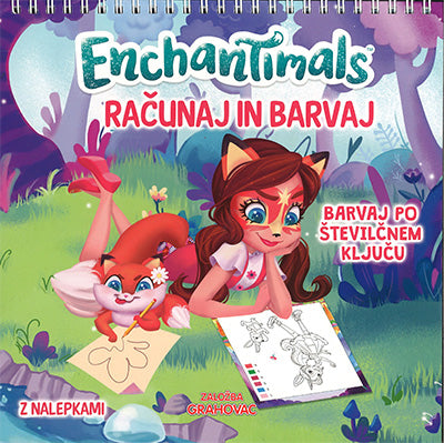 Računaj in barvaj: Enchantimals