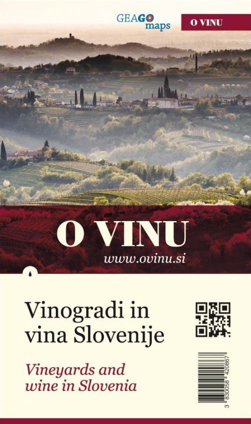 O vinu - Vinogradi in vina Slovenije (zgibanka)