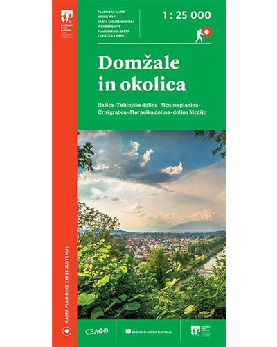 Domžale in okolica - 1 : 25.000 (planinska karta)