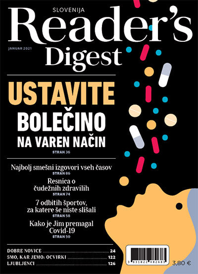 Revija READER'S DIGEST SLOVENIJA, januar 2021