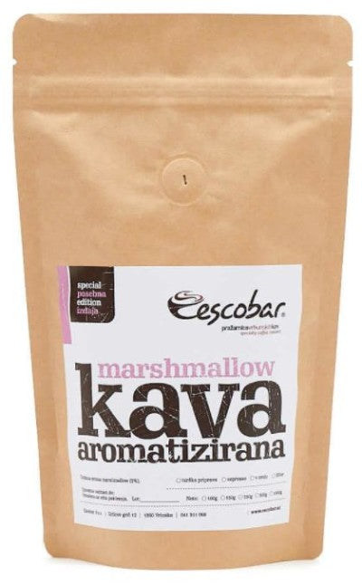 Kava ESCOBAR Marshmallow, aromatizirana, 100g