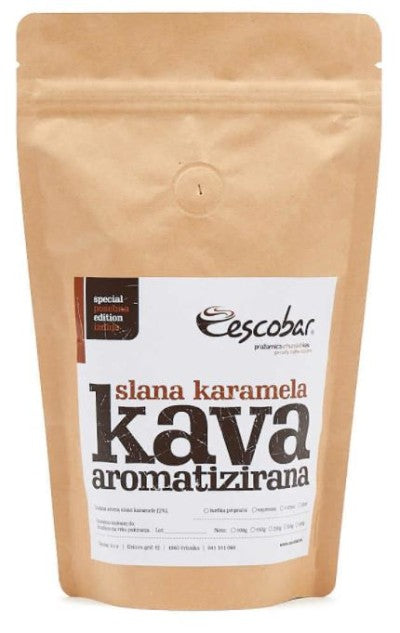 Kava ESCOBAR Slana karamela, aromatizirana, 100g