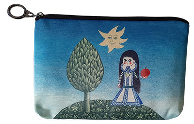 Kozmetična torbica Sneguljčica z jabolkom, ilustracije Stupica