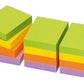 Samolepilni blok INFO 5653-76, 50x40 mm, 12x100 listni, mix