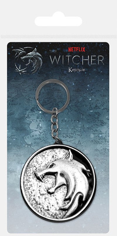 Obesek za ključe The Witcher, The Wolf (1)