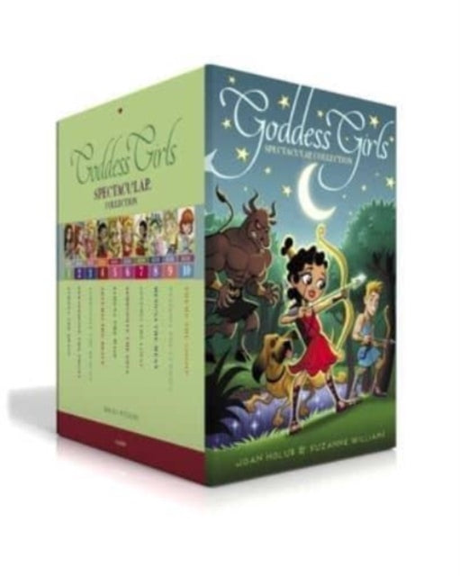 Goddess Girls Spectacular Collection (Boxed Set) - Athena the Brain; Persephone the Phony; Aphrodite the Beauty; Artemis the Brave; Athena the Wise; Aphrodite the Diva; Artemis the Loyal; ...